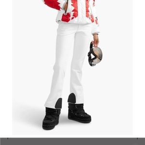 Bogner haze white snow pants - size 8